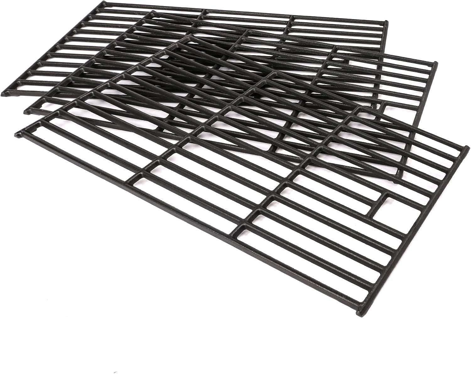 imageHisencn 19 Inch Grill Grates Replacement for Jenn Air 7200062 7200062lp 7200337 7200164 Brinkmann 8108502S 8108501S Gas Grill Nexgrill 7200003 Charmglow 7200234 Part Number 11585000Cast Iron