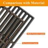 Hisencn 17 inch Grill Cooking Grates for Homedepot Nexgrill 720-0896 720-0896B 720-0896C 720-0896CP 720-0896E, Cast Iron Grate Grill Grid Replacement Parts for Nexgrill 720-0898 720-0898A, 3 Pack(Cast Iron)