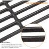 Hisencn 19 Inch Grill Grates Replacement for Jenn Air 720-0062 720-0062-lp 720-0337 720-0164, Brinkmann 810-8502-S 810-8501-S Gas Grill, Nexgrill 720-0003, Charmglow 720-0234, Part Number: 115-8500-0(Cast Iron)