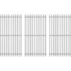 Hisencn 19 Inch Grill Grates Replacement for Jenn Air 720-0062 720-0062-lp 720-0337 720-0164, Brinkmann 810-8502-S 810-8501-S Gas Grill, Nexgrill 720-0003, Charmglow 720-0234, Part Number: 115-8500-0(Stainless Steel)