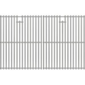 Grill Grates for Nexgrill Replacement Parts 4 Burner 720-0830H 720-0830X 720-0888S 720-0783W, 304 Stainless Steel 17 Inch Cooking Grates for Homedepot Nexgrill 5 Burner 720-0888N 720-0888 Gas Grill(304 Stainless Steel)