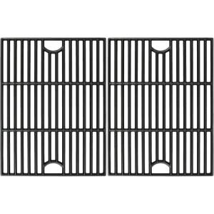 Grill Grates for Nexgrill Replacement Parts 4 Burner 720-0830H 720-0830X 720-0888S 720-0783W, 304 Stainless Steel 17 Inch Cooking Grates for Homedepot Nexgrill 5 Burner 720-0888N 720-0888 Gas Grill(Cast Iron)