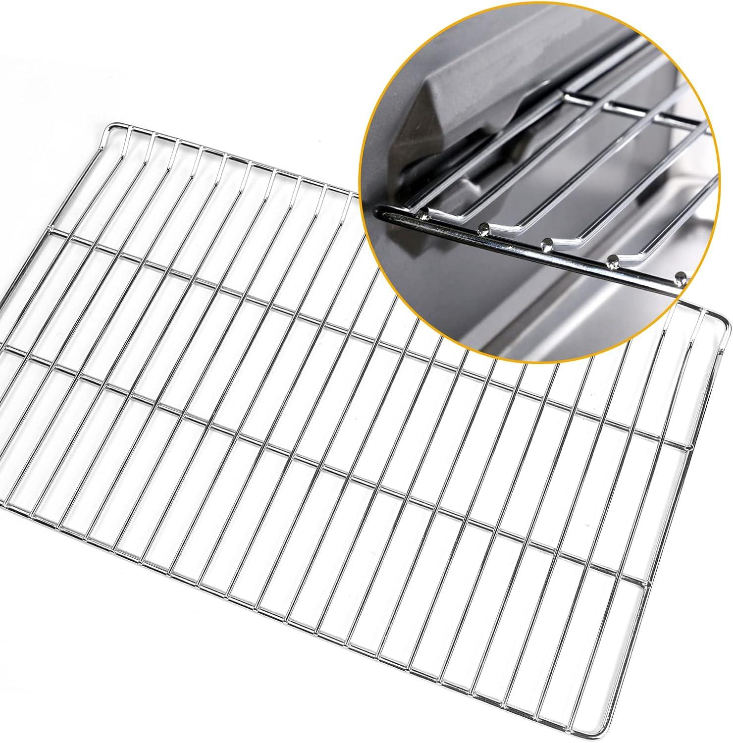 imageCooking Grate Replacement Parts for Masterbuilt Electric Smoker 40 Inch 1969 x 122 Chrome Plated Grill Grids Masterbuilt MB20070115 Smoker Grates Replacement 3 Pack Chrome SteelChrome Steel