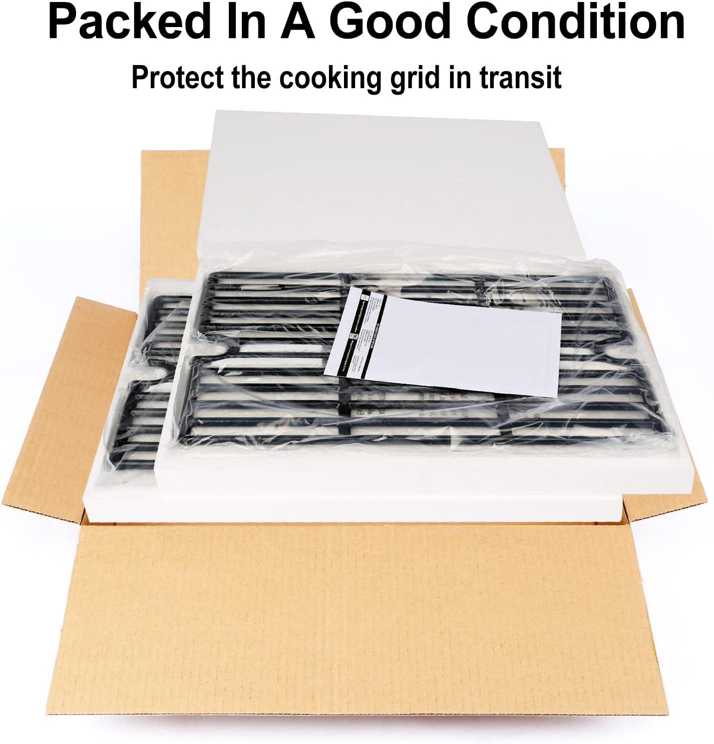 imageHisencn 165 Cast Iron Cooking Grate Replacement for Smoke Hollow PS9900 7000CGS Charbroil 463722315 463722313 463722416 Kenmore 141152270 141155400 Kingsford 24 inch Expert Grill 24 inchCast Iron