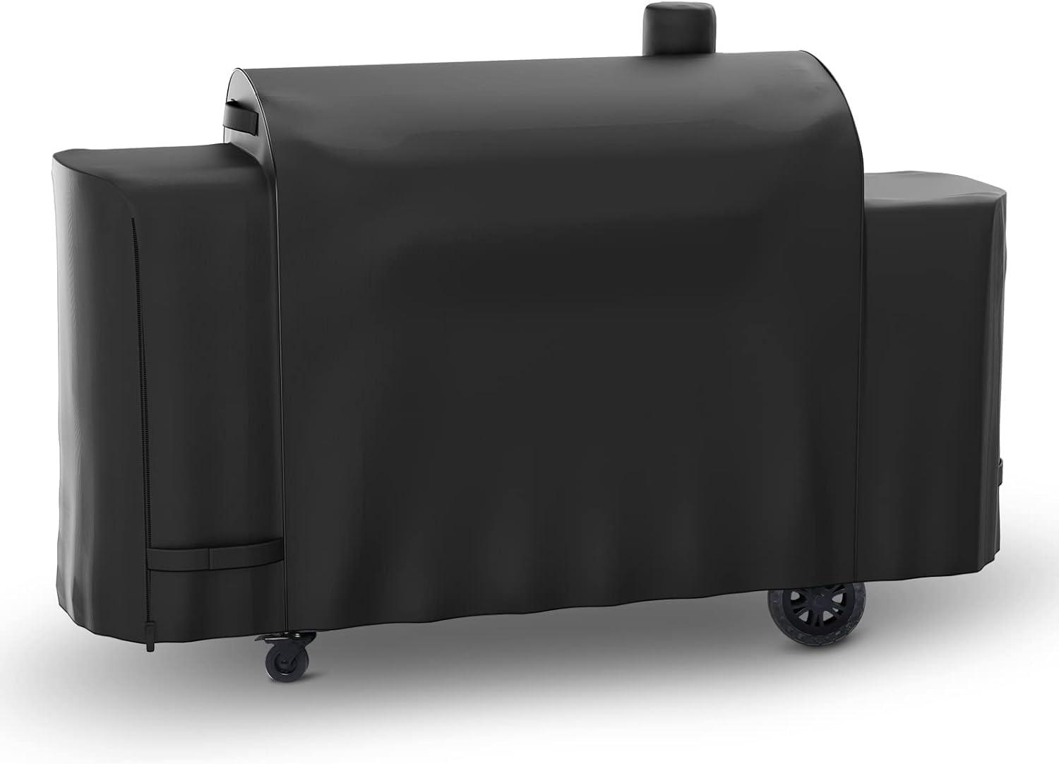 imageHisencn Grill Insulation Blanket for Pit Boss PBV3G1 Vertical Smoker Heat Retention BBQ Smoker Cover for Pit Boss 3 Series Gas Smoker PBV3G1 Fiberglass Thermal Insulated Blanket for Winter CookingFor PB1100