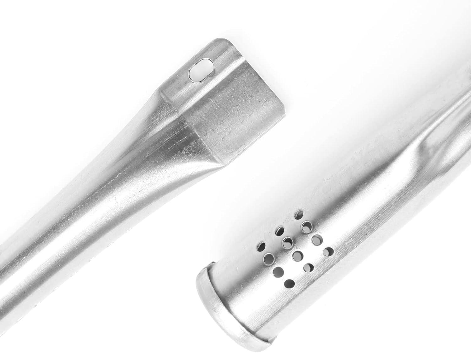 imageHisencn Grill Replacement Parts for Pit Boss Memphis 4in1 Grill Porcelain Steel Heat Tents amp Stainless Steel Burners 3 Pack Replacement Set