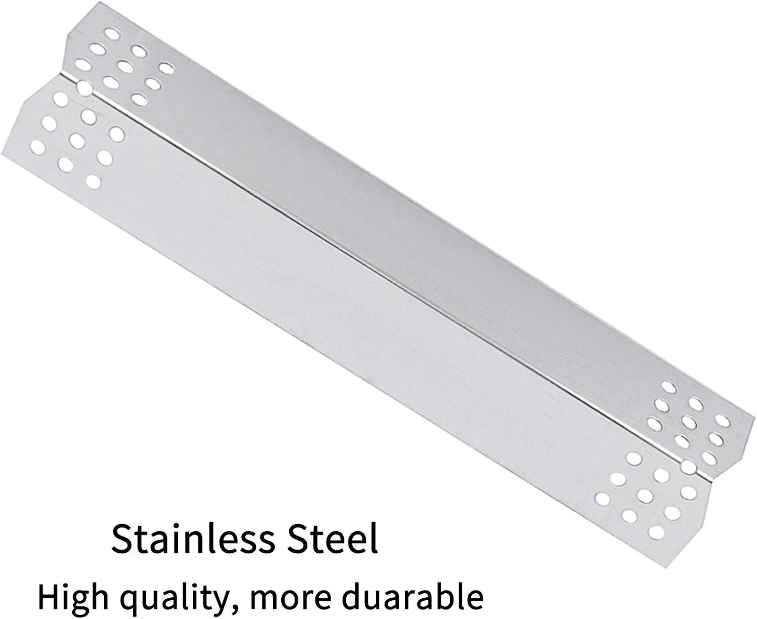 imageHisencn Repair Kit Replacement for Kitchen Aid 7200819 7200787D 7200819G 7200953 7200953A 7300953 Gas Grill Model Stainless Steel 165 inch Grill Burners Tube Heat Plate Tent Shield Deflector