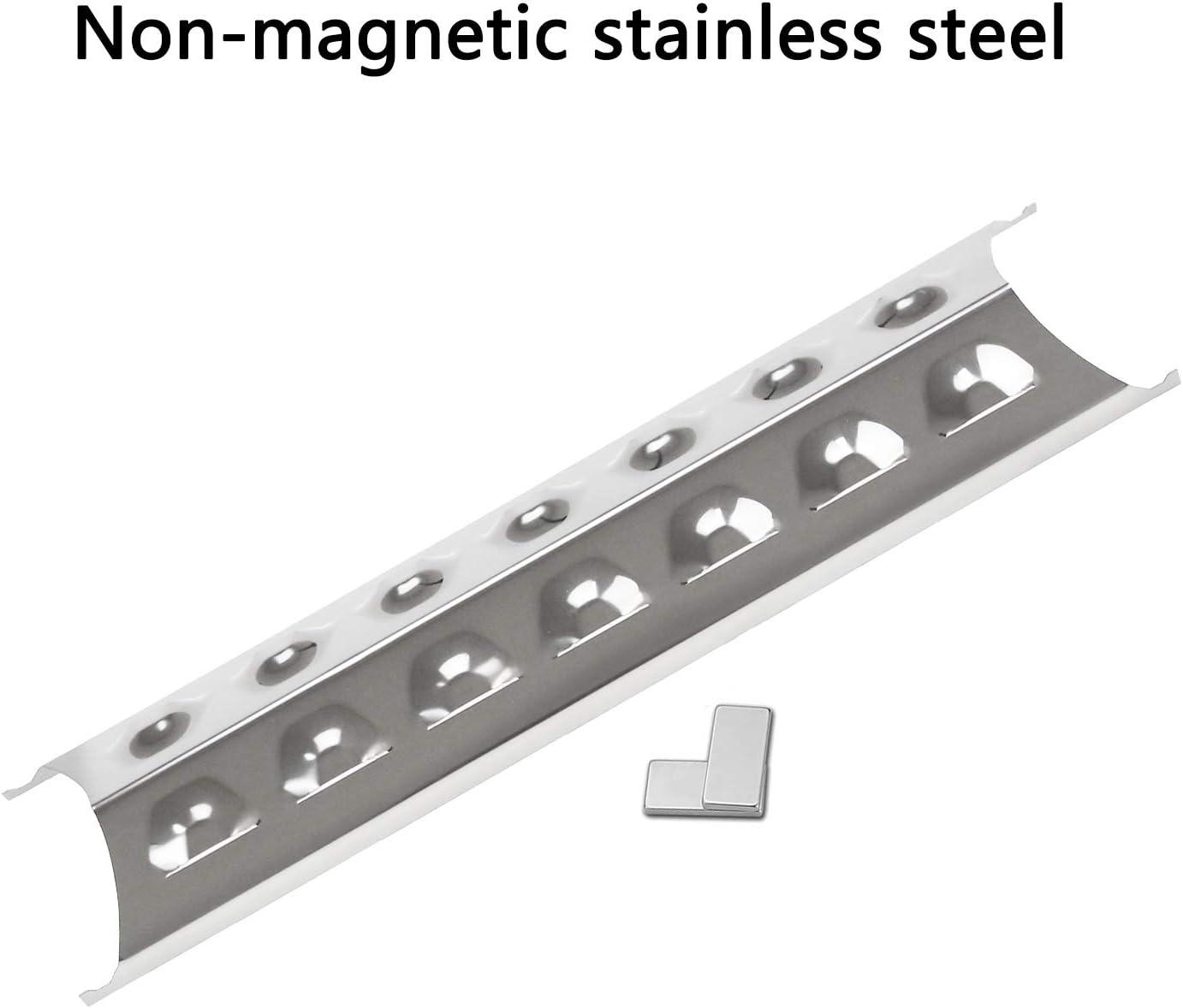 imageHisencn Replacement Repair Kit for Master Forge 5 Burner 25183 3218LT 3218LTM 3218LTN L3218 Gas Grill BBQ Grill Pipe Burners Tube Heat Shield Tent Plate Parts Stainless Steel