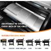 Flame Broiler Kit for Pit Boss Pellet Grills 1600/1150/1000/850/820/700, Heavy-Duty Flame Broiler Cover Kit, Main Plate Slider, Slide Adjust 23-32 Inches, Replacement Parts for Pit Boss Smoker(Silver)