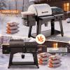 Hisencn Grill Cover for Pit Boss Austin XL, 600D Heavy Duty Pellet Smoker BBQ Cover for Pit Boss 1000 Series, 1000D3, 1000S, 1000SC, Rancher XL, 1100 Pro, 1150, Z Grill 1000 – UV & Fade Resistant(For Pit Boss Combo 1020 Series)