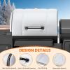 Hisencn Grill Cover for Pit Boss Austin XL, 600D Heavy Duty Pellet Smoker BBQ Cover for Pit Boss 1000 Series, 1000D3, 1000S, 1000SC, Rancher XL, 1100 Pro, 1150, Z Grill 1000 – UV & Fade Resistant(For Pit Boss Combo 1020 Series)