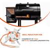Hisencn Grill Induction Fan Kit Replacement Parts for All Pit Boss & Traeger & Camp Chef Wood Pellet Grills, Sam’s Club Pellet Grills, Combustion Fan for Traeger KIT0019, 110V PA66(Grill Inducer Induction Fan Kit)