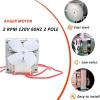 Hisencn Grill Induction Fan Kit Replacement Parts for All Pit Boss & Traeger & Camp Chef Wood Pellet Grills, Sam’s Club Pellet Grills, Combustion Fan for Traeger KIT0019, 110V PA66(Auger Motor)