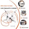 Hisencn Grill Induction Fan Kit Replacement Parts for All Pit Boss & Traeger & Camp Chef Wood Pellet Grills, Sam’s Club Pellet Grills, Combustion Fan for Traeger KIT0019, 110V PA66(Grill Inducer Induction Fan Kit)
