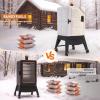 Hisencn Grill Insulation Blanket for Pit Boss PBV3G1 Vertical Smoker, Heat Retention BBQ Smoker Cover for Pit Boss 3 Series Gas Smoker PBV3G1, Fiberglass Thermal Insulated Blanket for Winter Cooking(For PBV4NX)