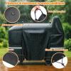 Hisencn Grill Insulation Blanket for Pit Boss PBV3G1 Vertical Smoker, Heat Retention BBQ Smoker Cover for Pit Boss 3 Series Gas Smoker PBV3G1, Fiberglass Thermal Insulated Blanket for Winter Cooking(For PB1000)