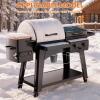 Hisencn Grill Insulation Blanket for Pit Boss PBV3G1 Vertical Smoker, Heat Retention BBQ Smoker Cover for Pit Boss 3 Series Gas Smoker PBV3G1, Fiberglass Thermal Insulated Blanket for Winter Cooking(For Pit Boss Combo 1020 Series)