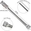 Hisencn Repair Kit for Master Forge 1010037, 1010048 Gas Grill Models, Stainless Steel Burners, Stainless Steel Heat Plates Replacement Parts, Grill Replacement Parts for Master Forge