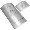 Flame Broiler Kit for Pit Boss Pellet Grills 1600/1150/1000/850/820/700, Heavy-Duty Flame Broiler Cover Kit, Main Plate Slider, Slide Adjust 23-32 Inches, Replacement Parts for Pit Boss Smoker(Silver)