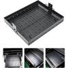 Hisencn Stretchable Charcoal Tray 15-28 inches for 47183T-21 PS9900, Black High-Temperature Coating Charcoal Basket for HC4518L PS9500 8500 6800 6500 SH19030119 SH19030219 SH9916 Replacement Parts