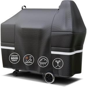 Hisencn Grill Insulation Blanket for Pit Boss PBV3G1 Vertical Smoker, Heat Retention BBQ Smoker Cover for Pit Boss 3 Series Gas Smoker PBV3G1, Fiberglass Thermal Insulated Blanket for Winter Cooking(For PB1000)