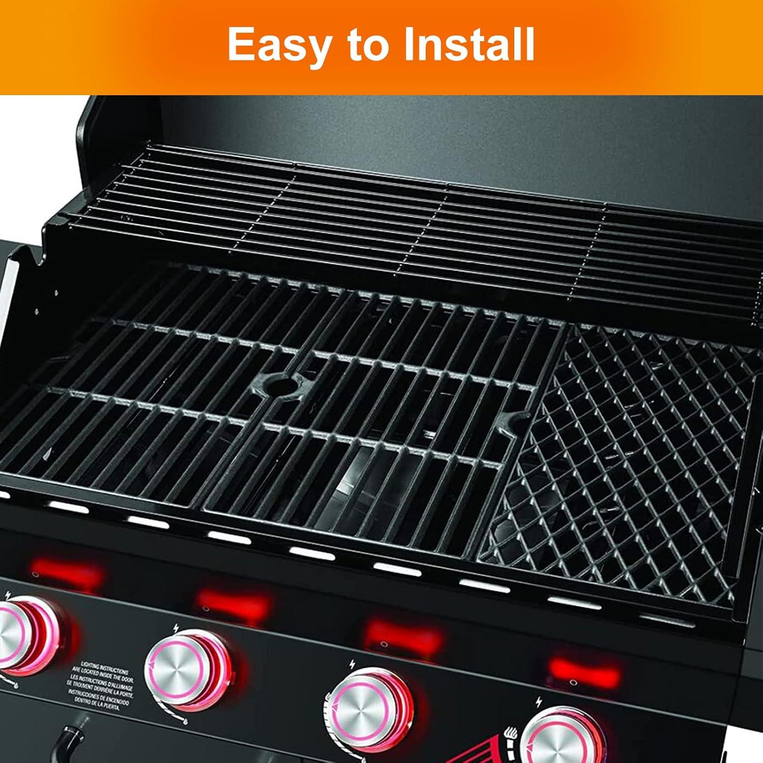 imageHisencn Cooking Grates for Dyna Glo DGH450CRP DGH450CRPD DGF493BNP DGH474CRP Gas Grill Cast Iron Cooking Grates Replacement Part for Dyna Glo 4amp5 Burner Gas Grill16 716 x 29 for DGH474CRP