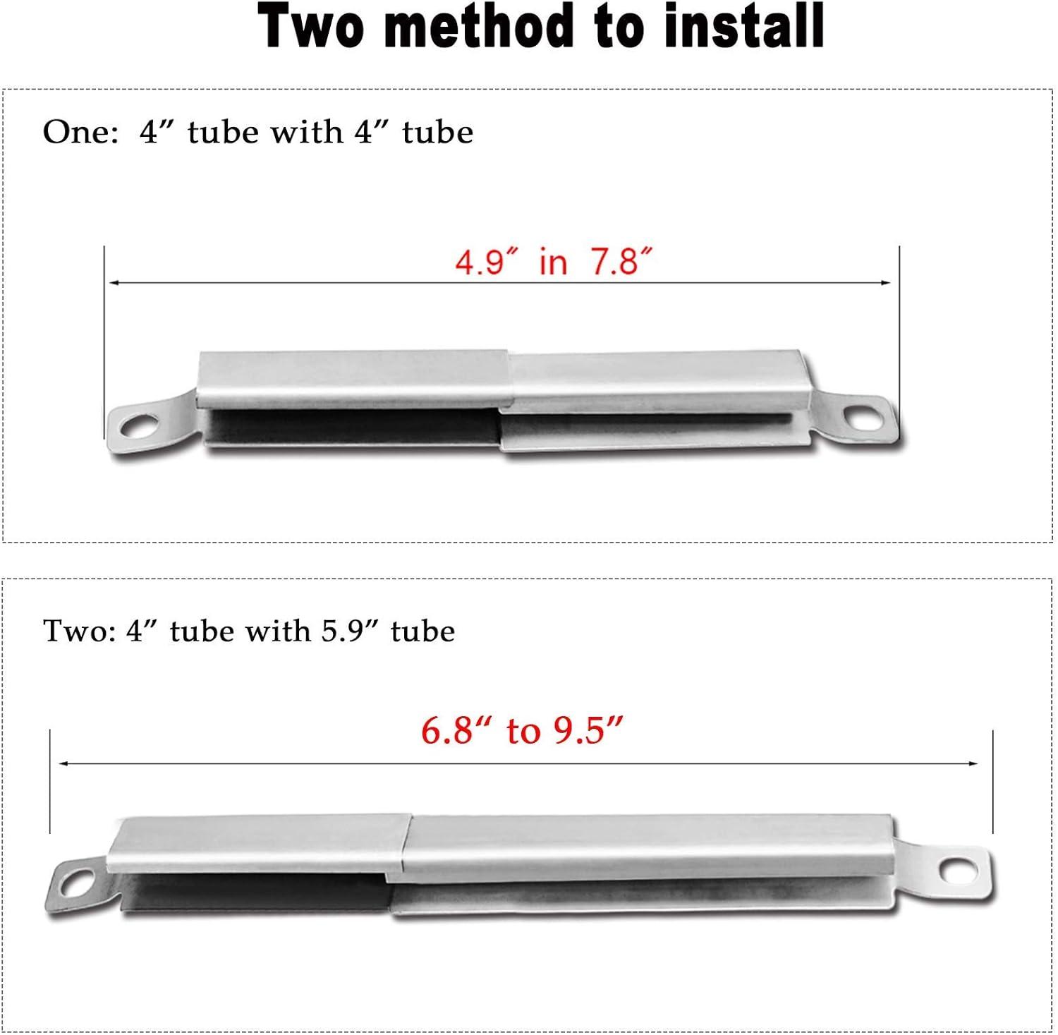 imageHisencn SUS304 Stainless Steel Grill Replacement Parts for Kenmore 14634611410 14623679310 14610016510 14634461410 14616198211 14623673310 14616142210 14646366610 1461001751 1464636561Stainless Steel