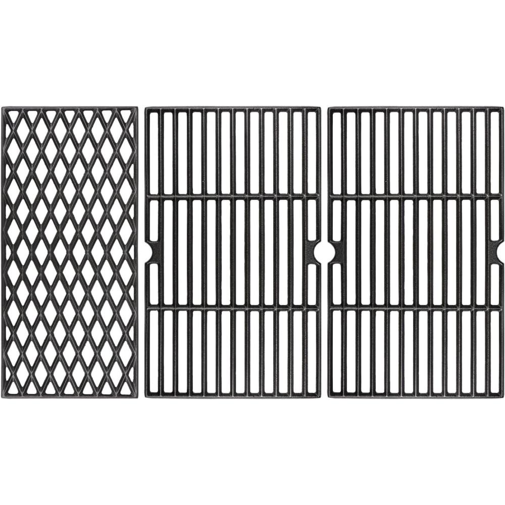 imageHisencn Cooking Grates for Dyna Glo DGH450CRP DGH450CRPD DGF493BNP DGH474CRP Gas Grill Cast Iron Cooking Grates Replacement Part for Dyna Glo 4amp5 Burner Gas Grill16 716 x 27 34 for DGH450CRP