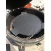 Hisencn 18″ Cast Iron Plate Setter for Large Big Green Egg Accessories and Other 18 Inches Diameter Cooking Grills, Kamado Grill, Pizza Stone, Heat Deflector with 3 Legs