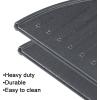 Hisencn 18″ Half Moon Cast Iron Reversible Griddle for Kamado Joe KJ-23RHC Classic II, KJ23NRHCI Classic III, KJ23RH Classic I, Stand-Alone Classic, Large Big Green Egg, and other Kamado Grills