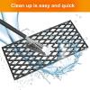 Hisencn Cooking Grates for Dyna Glo DGH450CRP DGH450CRP-D DGF493BNP DGH474CRP Gas Grill, Cast Iron Cooking Grates Replacement Part for Dyna Glo 4&5 Burner Gas Grill(16 7/16″ x 29″ for DGH474CRP)