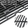 Hisencn Cooking Grates for Dyna Glo DGH450CRP DGH450CRP-D DGF493BNP DGH474CRP Gas Grill, Cast Iron Cooking Grates Replacement Part for Dyna Glo 4&5 Burner Gas Grill(16 7/16″ x 27 3/4″ for DGH450CRP)