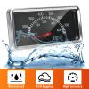 Hisencn G351-0076-W1 Temp Gauge, Thermometer, Heat Indicator Replacement for Charbroil and Kenmore Gas Grill Models Stainless Steel Temperature Gauge T00473 1PK Repair Parts(For Nexgrill & Kenmore grill)