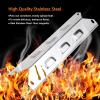 Hisencn Grill Replacement Parts for Kenmore 146.23678310 146.23679310, Stainless Steel Grill Burner and Heat Plates for Kenmore 3 Burner Gas Grill Replacement Parts, 640-05057371-6, 640-05057373-6