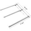 Hisencn Replacement Rebuild Kit for Sonoma CGR27 CGR27LP CGR30 CGR30LP SGIR27LP Gas Grill, Stainless Steel Grill Burner Tube & Heat Plate Tent Grill Parts