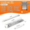 Hisencn SUS304 Stainless Steel Grill Replacement Parts for Kenmore 146.34611410 146.23679310 146.10016510 146.34461410 146.16198211 146.23673310 146.16142210 146.46366610 146.1001751 146.4636561(304 Stainless Steel)