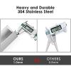 Hisencn SUS304 Stainless Steel Grill Replacement Parts for Kenmore 146.34611410 146.23679310 146.10016510 146.34461410 146.16198211 146.23673310 146.16142210 146.46366610 146.1001751 146.4636561(304 Stainless Steel)