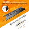 Hisencn SUS304 Stainless Steel Grill Replacement Parts for Kenmore 146.34611410 146.23679310 146.10016510 146.34461410 146.16198211 146.23673310 146.16142210 146.46366610 146.1001751 146.4636561(Porcelain Steel)