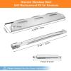 Hisencn SUS304 Stainless Steel Grill Replacement Parts for Kenmore 146.34611410 146.23679310 146.10016510 146.34461410 146.16198211 146.23673310 146.16142210 146.46366610 146.1001751 146.4636561(Stainless Steel)