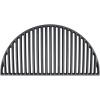 Hisencn 18” Half Moon Cast Iron Cooking Grate for Large Big Green Egg, Kamado Joe Classic I, II, III, Pit Boss K22, Louisiana K22, Coyote The Asado Cooker, Any 18 Inch Kamado Grill
