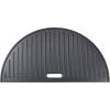 Hisencn 18″ Half Moon Cast Iron Reversible Griddle for Kamado Joe KJ-23RHC Classic II, KJ23NRHCI Classic III, KJ23RH Classic I, Stand-Alone Classic, Large Big Green Egg, and other Kamado Grills