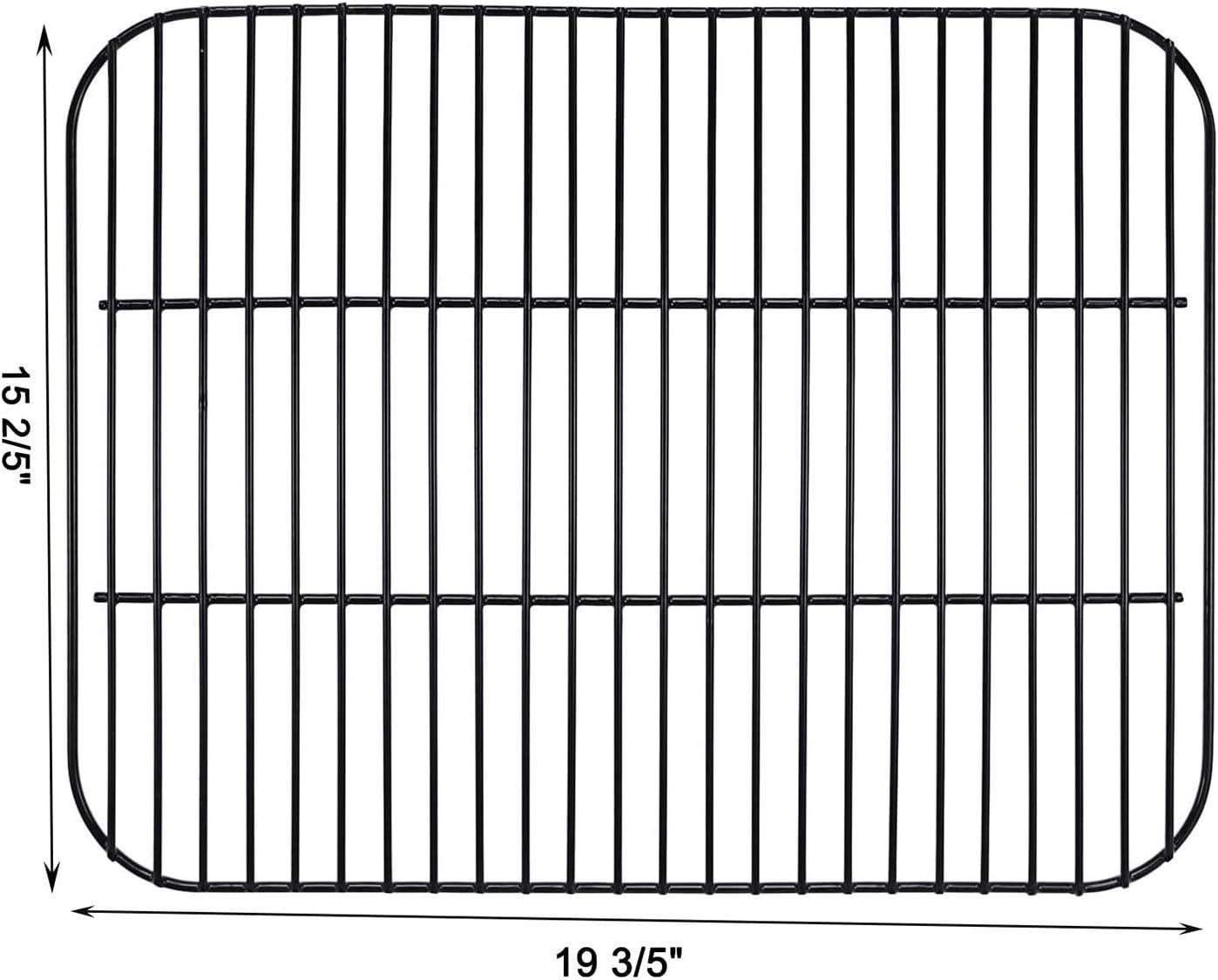 imageHisencn Grill Grates Replacement for DynaGlo 3Burner Open Cart Propane DGC310CNPD DGC310RNPD DGC310BNPD 19 35 inch Porcelain Coating Steel Cooking Grid