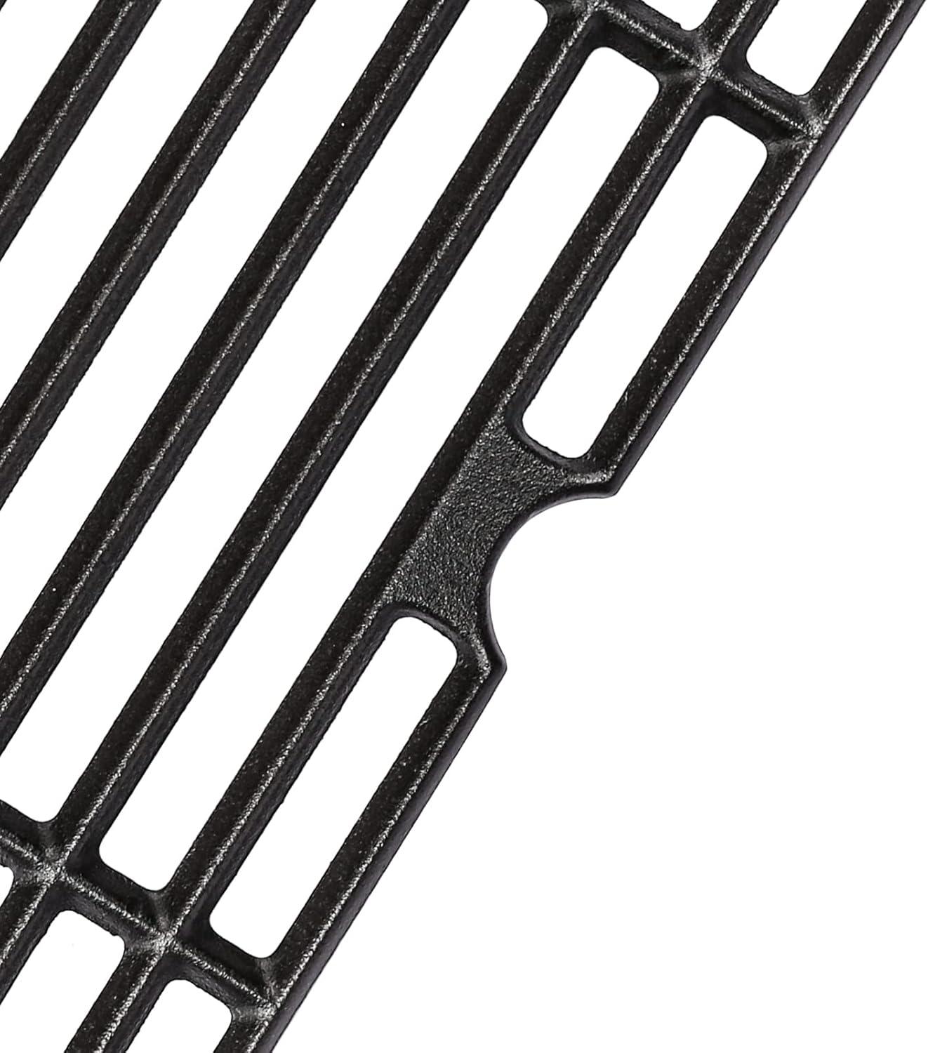 imageHisencn Grill Replacement Parts for DynaGlo DGC350CNPD DGF350CSP DGF350CSPD 2Pack Porcelain Steel Heat Plates 2Pack Cast Iron Grill Grates Flavorizer Bars