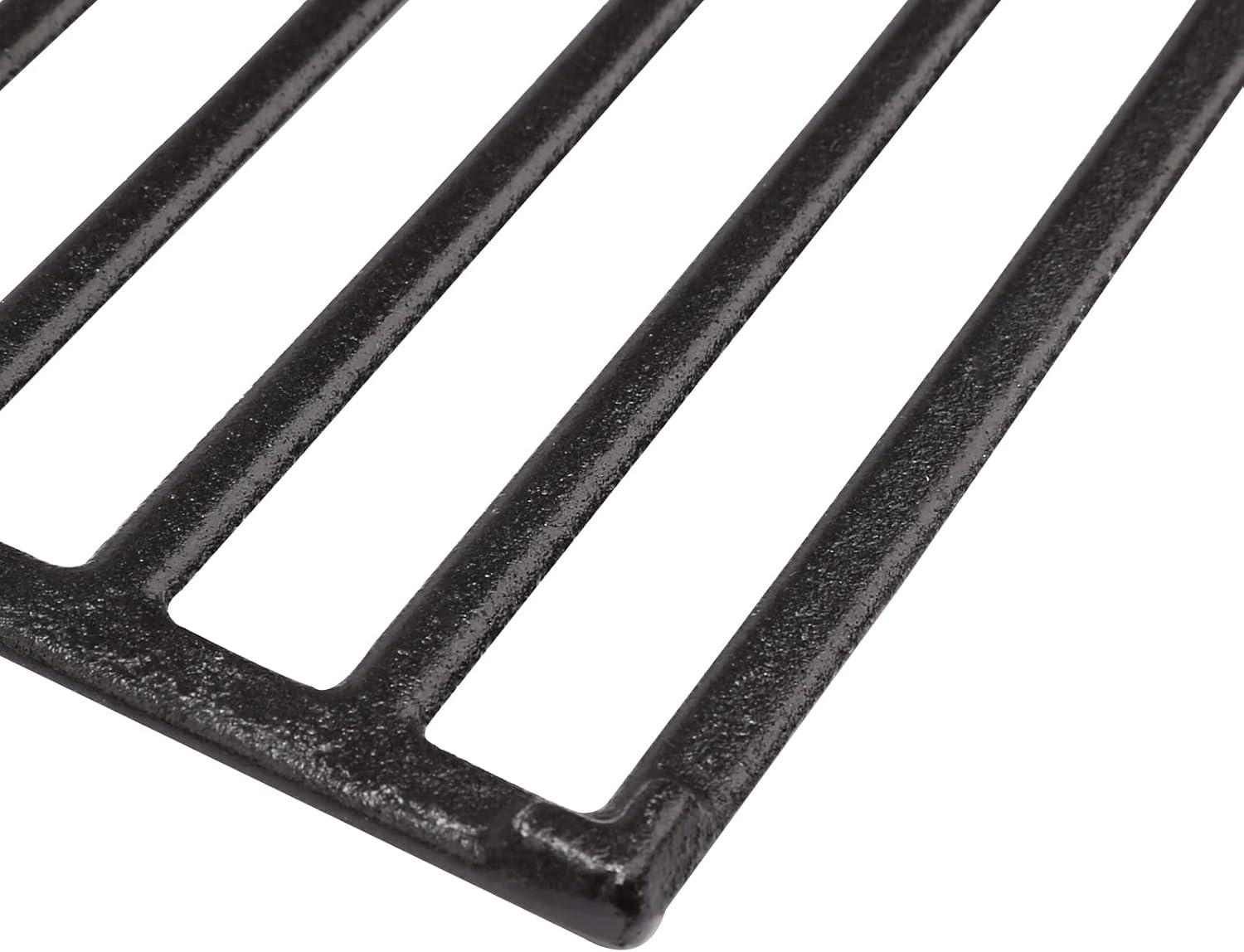 imageHisencn Grill Replacement Parts for DynaGlo DGC350CNPD DGF350CSP DGF350CSPD 2Pack Porcelain Steel Heat Plates 2Pack Cast Iron Grill Grates Flavorizer Bars