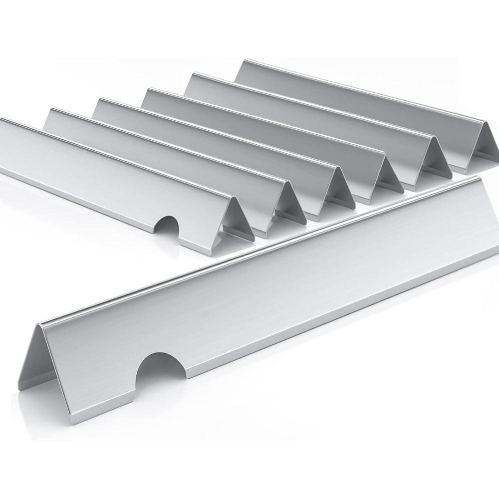 image7635 153 Inch SUS304 Flavorizer Bars for Weber Spirit I amp II 200 Series  E210 S210 E220 S220 with Front Control Knobs Flavor Bars for Weber GS4 Spirit Grill Replacement Parts 7635 67045Genesis IILX 400
