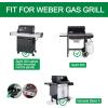 69785 Grill Burner for Weber Spirit I & II & GS4 Spirit II 200 Series, Spirit E-210, E-220, Spirit S-210, S-220 Gas Grills with Up Front Controls, 304 Stainless Steel Weber Grill Parts(For Weber Spirit 200 with Side Control)