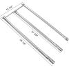 69785 Grill Burner for Weber Spirit I & II & GS4 Spirit II 200 Series, Spirit E-210, E-220, Spirit S-210, S-220 Gas Grills with Up Front Controls, 304 Stainless Steel Weber Grill Parts(For Weber Spirit 300 with Side Control)
