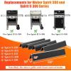 7635 15.3 Inch SUS304 Flavorizer Bars for Weber Spirit I & II 200 Series – E210, S210, E220, S220 with Front Control Knobs, Flavor Bars for Weber GS4 Spirit Grill Replacement Parts 7635 67045(Spirit I 300 & Spirit II 300)