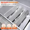 7635 15.3 Inch SUS304 Flavorizer Bars for Weber Spirit I & II 200 Series – E210, S210, E220, S220 with Front Control Knobs, Flavor Bars for Weber GS4 Spirit Grill Replacement Parts 7635 67045(Spirit I 200 & Spirit II 200)