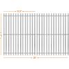 Hisencn 17″ Stainless Steel Cooking Grid Grates for Charbroil 463250509, 463250510, Grill Master 720-0737, 720-0670E, Thermos 461262409, Vermont Castings, Centro 2000, 4000, Kenmore 16113, 16115